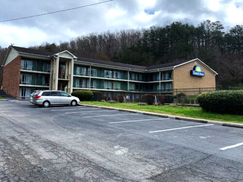 Outside shot of a Days Inn Hotel