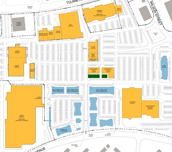 Main Street Oak Ridge - Site Plan